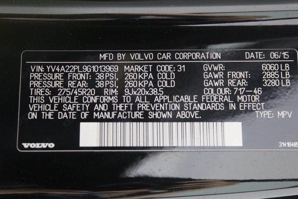 2016 Volvo XC90 T6 Inscription
